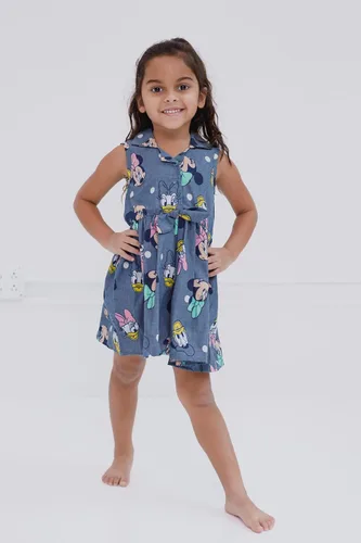 Miniatura 15 de Disney Vestido de falda con carril floral chambray para recién nacido hasta niños grandes (0-3 meses - 14-16)