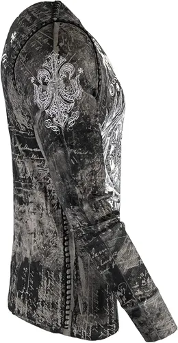 Miniatura 6 de Archaic by Affliction - Camisa térmica para hombre, color azul marino
