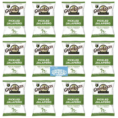 Miniatura 8 de Great Lakes Bold & Zesty Flavor Trio: The Ultimate Snack Adventure by SUPERDEALS Bolsa de 1.375 onzas 4 barbacoa de cereza Michigan 4 sal