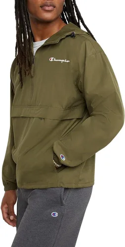Miniatura 3 de Champion Men's Jacket, Stadium Packable Wind and Water Resistant Jacket (Reg. Or Big & Tall)