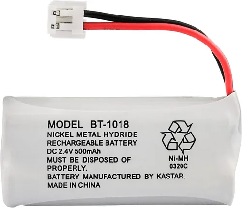 Kastar Paquete de 1 batería inalámbrica BT1018 para Uniden BT-1011 BT-1018 BT-6010 BT-184342 BT-28433 BT-18433 BT-284342 BT-8000 BT-8001 BT-8300