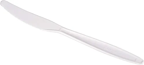 Miniatura 6 de Karat U2030 7" Tenedor desechable extra pesado - Negro (caja de 1000)