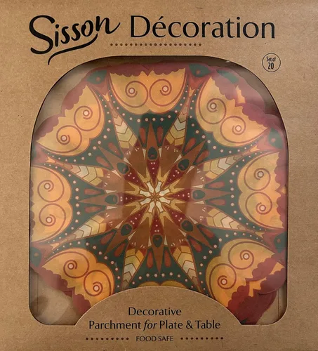 Miniatura 8 de Hojas de papel pergamino para tablas de queso y embutidos, hojas de Sisson Distribution (paquete de 20) (hojas de artista)