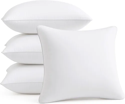 Miniatura 9 de FAVRIQ Juego de 2 rellenos de almohada de 12 x 20 pulgadas (juego de 2), rellenos de almohada rectangulares para interior de sofá con funda