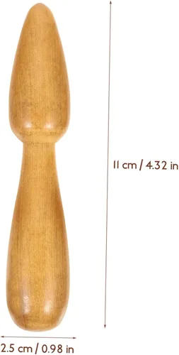 Miniatura 8 de GLEAVI Sets de palos de masaje de madera Set de herramientas de masaje de mano para pies manos guasha herramienta de alivio de palillos piezas