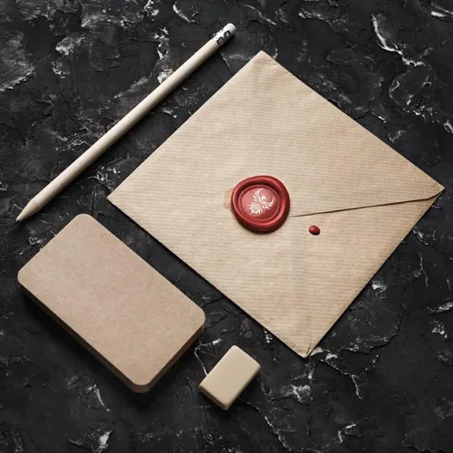 Miniatura 5 de CRASPIRE Phoenix - Sello de cera de sellado vintage, 1.181 in, cabeza de latón extraíble con mango de madera para invitaciones de boda, sobres
