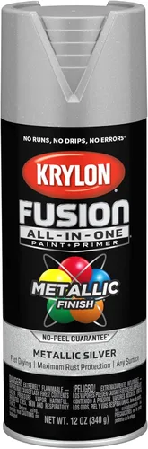 Miniatura 72 de Krylon Fusion - Pintura en aerosol adhesiva todo en uno para uso en interiores y exteriores, 12 onzas, aluminio Icy Grape