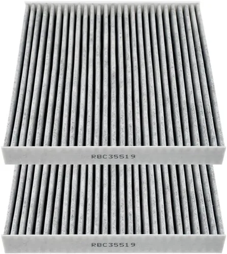 2 filtros de aire de cabina C35519 compatible con Honda Accord, Civic, Pilot, Odyssey, CRV, Ridgeline, Crosstour, Passport, Acura TL, MDX, RDX, TSX,