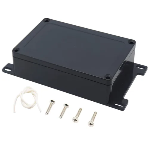 Miniatura 20 de Zulkit Caja de conexiones de plástico ABS a prueba de polvo, impermeable, IP65, cajas eléctricas universales, carcasa para proyectos con oreja fija