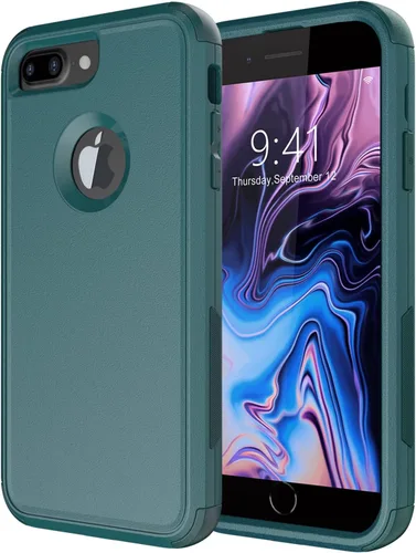 Miniatura 13 de Diverbox Funda [A prueba de golpes] [A prueba de caídas] [A prueba de polvo], Cubierta de protección resistente para teléfono para Apple iPhone 8