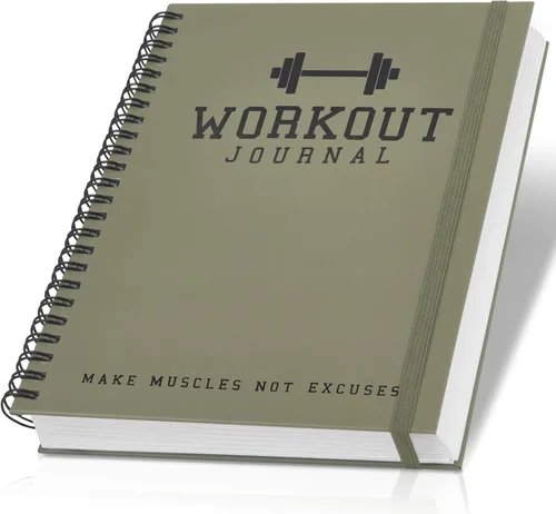 Miniatura 11 de El Diario de Fitness Definitivo para Rastrear y Cumplir Tus Metas de Gimnasio - Planificador Detallado de Entrenamientos y Libro de Registro Para