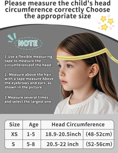 Miniatura 5 de Casco XJD para niños pequeños, casco de bicicleta para niños, ajustable, multideporte, para patinetas, para niños y niñas, liviano, para niños de 1