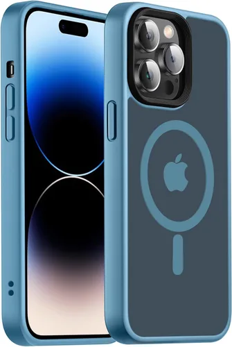 Miniatura 24 de Funda para iPhone 17 Pro Max con protector de lente de cámara [protección de grado militar de 10 pies] compatible con MagSafe a prueba de golpes