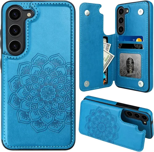 Miniatura 11 de MMHUO Funda protectora para Samsung Galaxy S22 5G (2022), color morado