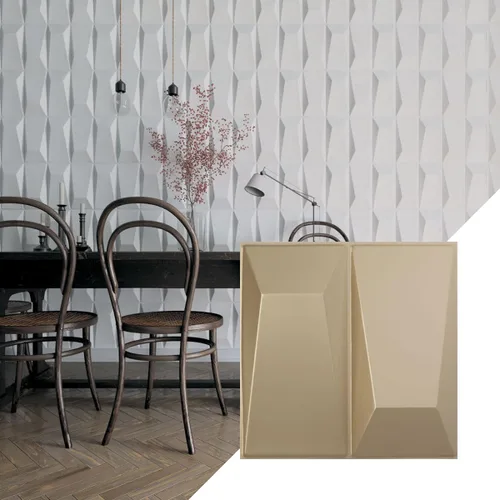 Miniatura 29 de Ekena Millwork WP12X12LOWH 11 7/8 pulgadas de ancho x 11 7/8 pulgadas de alto Locke EnduraWall Decorativo 3D Panel de pared cubre 0.98 pies cuadrados