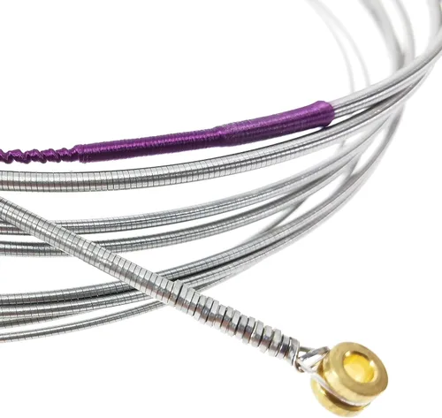 Miniatura 4 de GHS Strings, Bajos de precisión de 5 cuerdas, de acero inoxidable, bobinado de 37.25 pulgadas, mediano (45-126) (M3050-5)