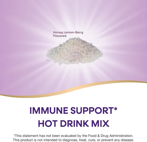 Miniatura 3 de Nature's Way Sambucus - Mezcla de bebida caliente de saúco con vitamina C y equinácea, apoyo inmunológico*, sabor a miel y bayas de limón, 10