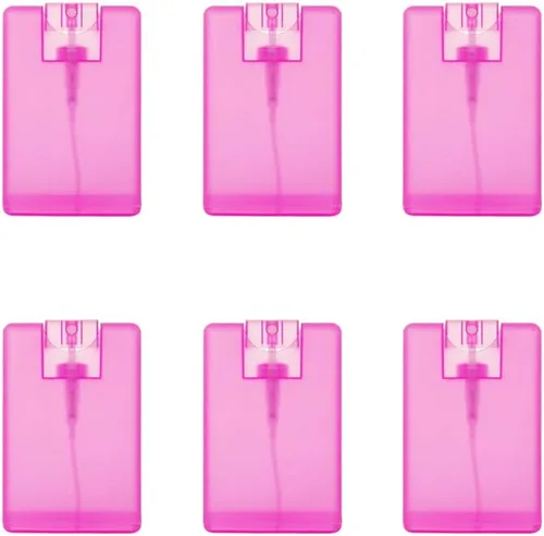Miniatura 2 de Botella de spray de niebla fina similar a una tarjeta de 0.7 fl oz, pulverizador hidratante portátil de viaje de plástico para perfumes, aerosoles