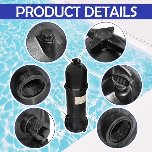 Miniatura 5 de W3C12002 - Filtro de repuesto para piscina de 120 pies cuadrados para Hayward StarClear Plus, color negro. Unidades de filtración y purificación