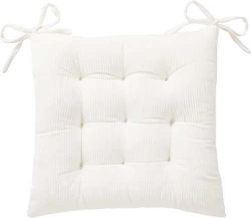 Miniatura 20 de HLOVME - Cojín de silla de corduroy con lazos, ultra suave y cálido, cojín de suelo para niños, rincón de lectura, cómodo, cojín cuadrado para Rojo