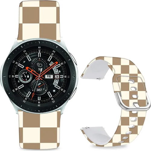 Miniatura 14 de Correas de reloj de dibujos animados de 0.787 in compatibles con Samsung Galaxy Watch 7/6/5/4 40/1.732 in/Galaxy Watch 1.654 in, correas deportivas