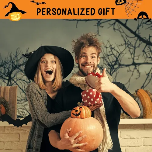 Miniatura 7 de Manta de Halloween personalizada con nombre, mantas de Halloween personalizadas para niños, Halloween personalizada para niños y niñas, bonita manta