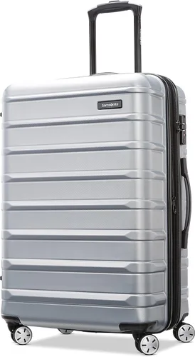 Miniatura 59 de Samsonite Omni 2 - Equipaje rígido extensible con ruedas giratorias, Plateado (Arctic Silver)