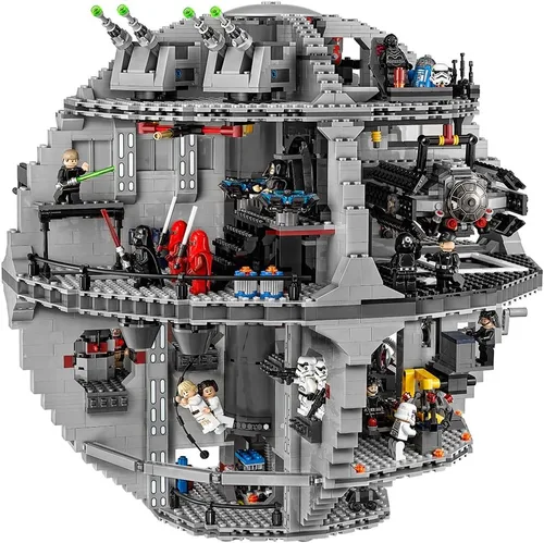 Miniatura 2 de Set de construcción LEGO Star Wars Death Star 75159 Estación Espacial con minifiguras de Star Wars para niños y adultos (4016 piezas)