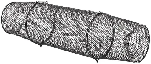 Frabill Trampa para Cangrejos de Río Torpedo | Malla de Acero Resistente