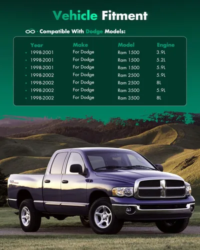 Miniatura 5 de SCITOO Compatible con bomba de combustible E7111M, montaje eléctrico para Dodge Ram 1500 V8-5.2L/5.9L 2001-1998