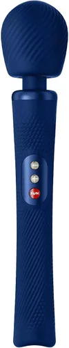 Fun Factory Vim - Masajeador de varita recargable inalámbrico para el cuerpo, funcionamiento silencioso, resistente al agua, masajeador de mano de 5