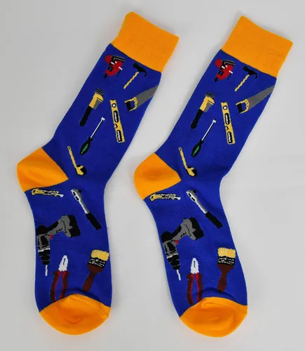 Miniatura 8 de ARAD Calcetines de martillo para hombres y mujeres, ropa con temática de herramientas locas