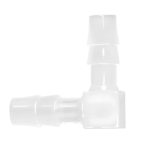 Miniatura 3 de Plástico 1/2 "manguera ID 90 grados codo Barb Fitting, 6 unids iguales empalmador empalmador Mender adaptador Unión adaptador para barco acuario
