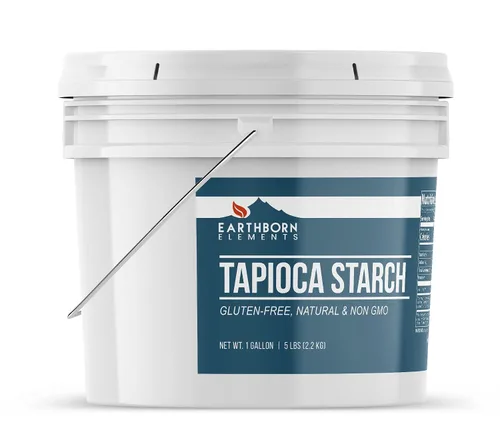 Miniatura 5 de Earthborn Elements Paquete de harina de arroz integral y almidón de tapioca (cubos de 1 galón), molido fino, ingredientes versátiles, hornear
