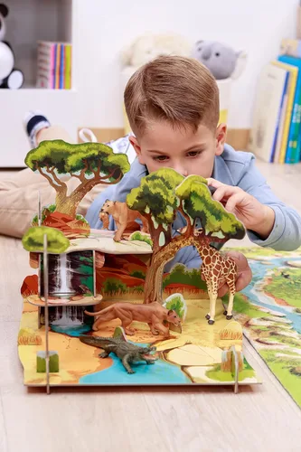 Miniatura 3 de Papo -Pintado a mano - Figurita -Wild Animal Kingdom - Tigre -50004 -Coleccionable - para niños - Adecuado para niños y niñas- a partir de 3 años