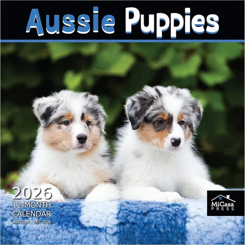 Miniatura 61 de MICASA PRESS Beagles - Calendario de pared 2026 de 12 meses 12 x 24 pulgadas abierto Papel grueso y resistente Regalo Lindo calendario