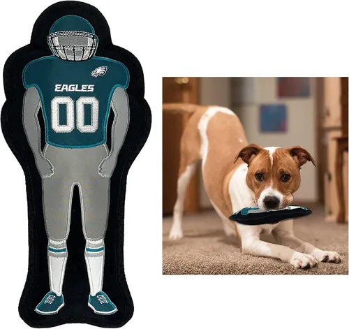 Miniatura 14 de Juguete para perros The 1st Ever Tough but Smooth NFL Buffalo Bills Football Athletes Player Tough Pet Toy. Un juguete para perros de alta calidad