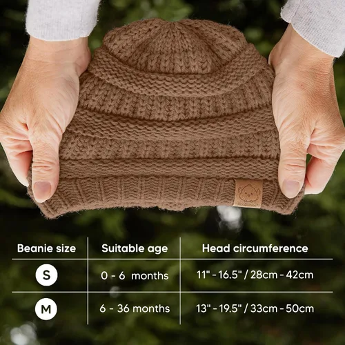 Miniatura 32 de KeaBabies 3-Pack Baby Beanies for Boys, Girls - Stretchy Knit Baby Hats, Cute Newborn