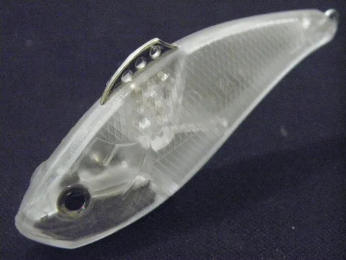 Miniatura 40 de 10 Señuelo en Blanco sin Pintar Minnow Crankbait de Agua Superior sin Labios Jerkbait Señuelos de Pesca UPM760P10
