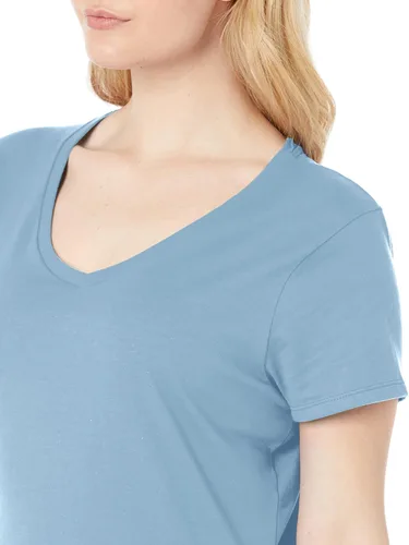 Miniatura 3 de Hanes Womens Perfect-T Short Sleeve V-Neck T-Shirt (1 or 2 Pack Option)
