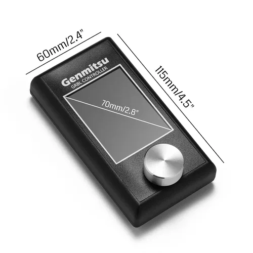 Miniatura 3 de Genmitsu Módulo de control sin conexión de la máquina de enrutador CNC, diseño de dial para control sin conexión y de 4 ejes Genmitsu 4040-PRO, 4040