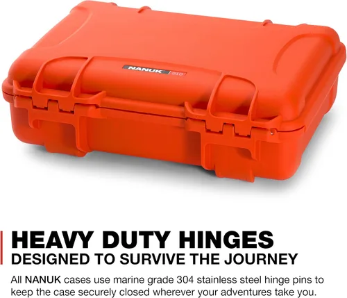 Miniatura 8 de NANUK 910 Estuche rígido impermeable con inserto de espuma para DJI Mini SE Fly More Kit - Naranja, (910-MAVMSE3)
