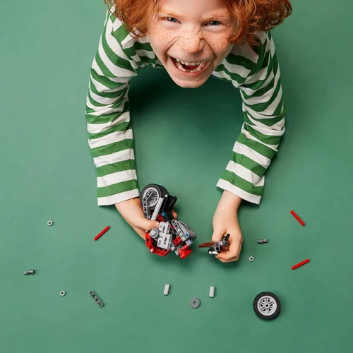 Miniatura 3 de LEGO Technic - Kit de construcción de motocicleta a aventura 42132, modelo 2 en 1, juguete de motocicleta, regalo de cumpleaños para niños, niños