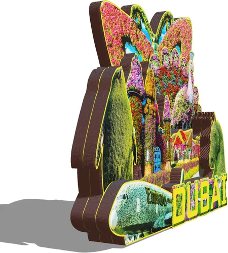 Miniatura 2 de Imán de madera de Dubai United Arab EMI 3D para nevera, recuerdos coleccionables, decoraciones artesanales hechas a mano