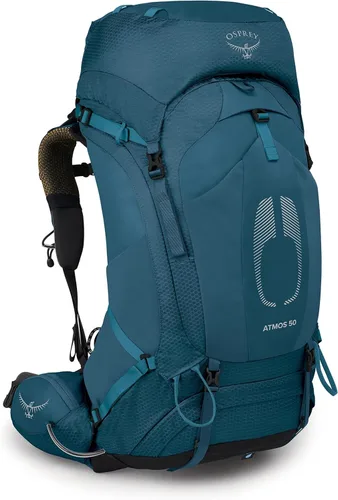 Osprey Atmos AG 50L Mochila de mochilero para hombre Venturi Azul