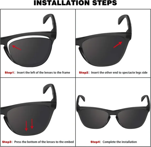 Miniatura 4 de Guarda True lentes polarizadas de repuesto para gafas de sol Oakley Frogskins OO9013