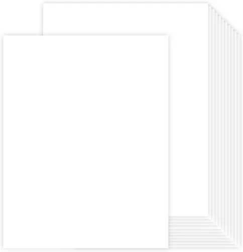 Miniatura 12 de 30 hojas de cartulina negra de 8.5 x 11 pulgadas, 67 lb/180 gsm, papel de cartulina de colores premium para fabricación de tarjetas para niños