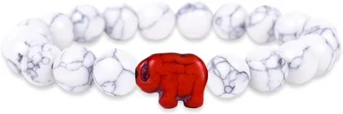 Miniatura 16 de Fahlo Pulsera de seguimiento de elefantes, elástica, soporta Save The Elephants, talla única para hombres y mujeres
