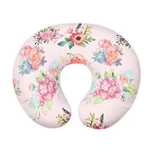 Miniatura 11 de Funda de almohada de lactancia con notas musicales de girasol para recién nacidos, niños y niñas, fundas de almohada de lactancia ultra suaves