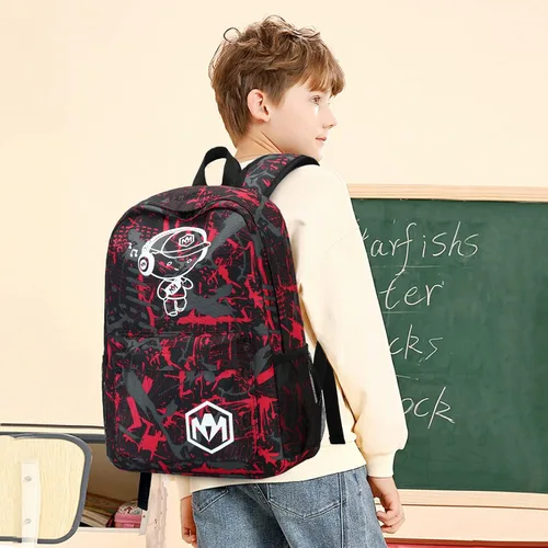 Miniatura 2 de Mochila escolar para estudiantes, mochila de viaje para adolescentes